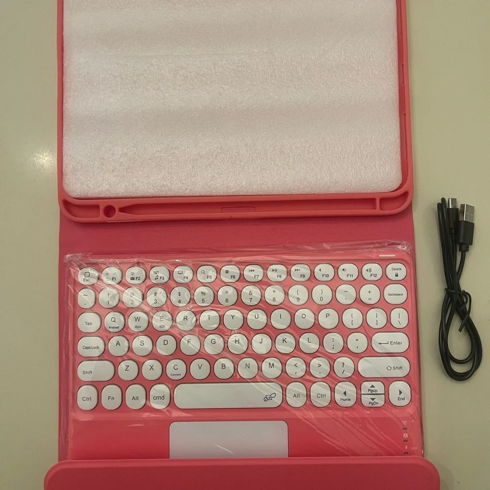HENGHUI Keyboard Case for iPad 11th Gen (A16 11